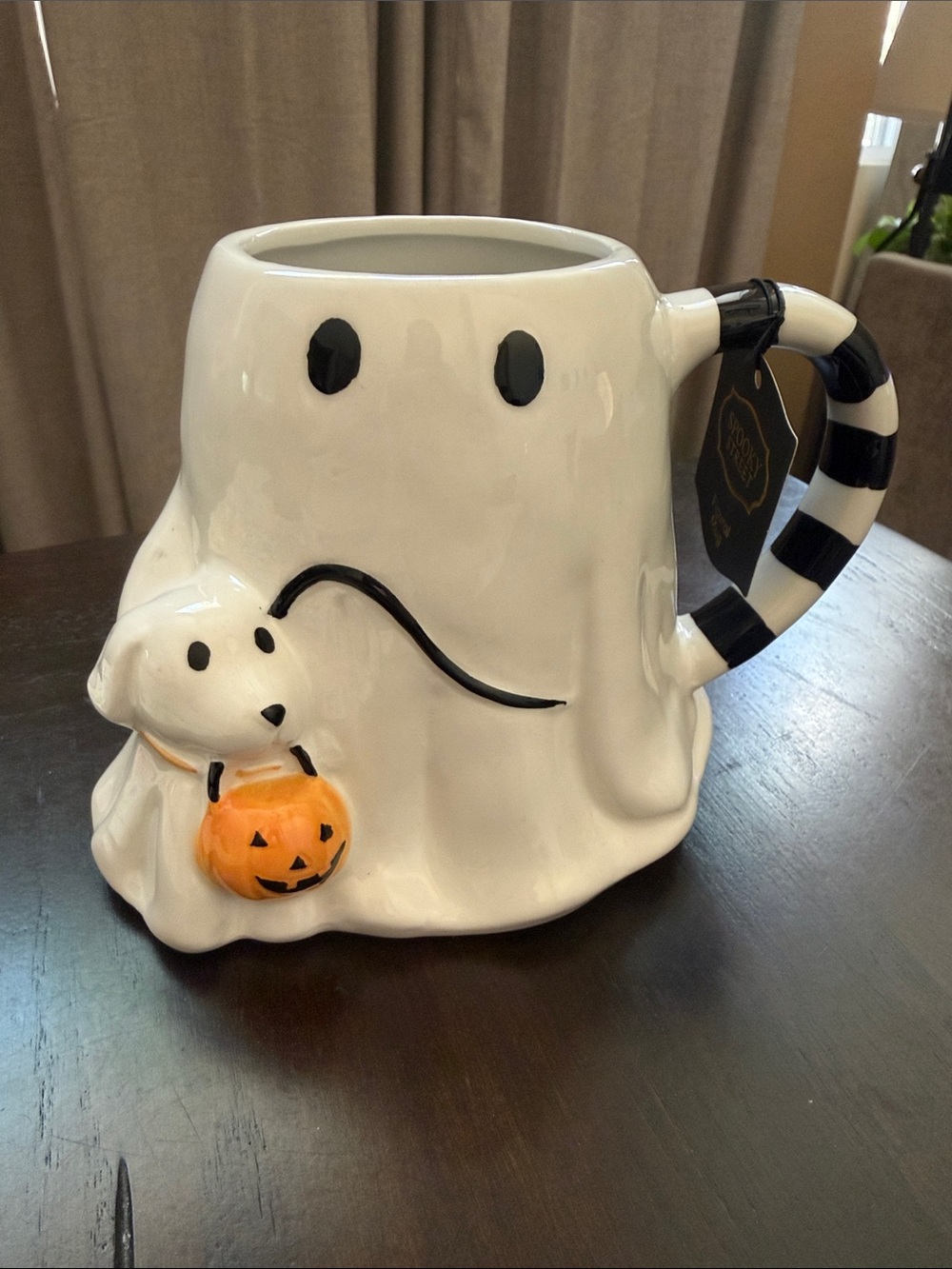 NWT Halloween Ghost & Ghost Dog Mug